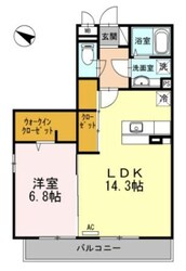 メゾンさくらの物件間取画像